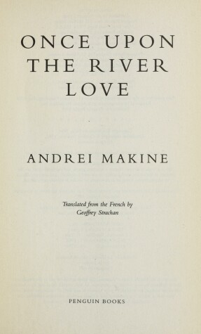 Book cover for Once upon the River Love