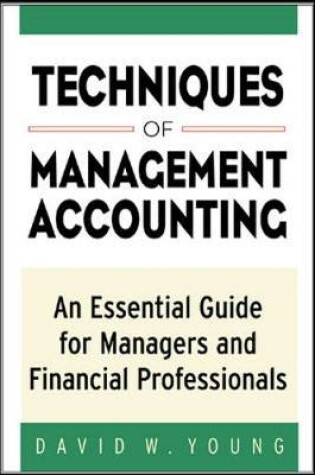 Cover of Techniques of Management Accounting