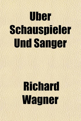 Book cover for Uber Schauspieler Und Sanger