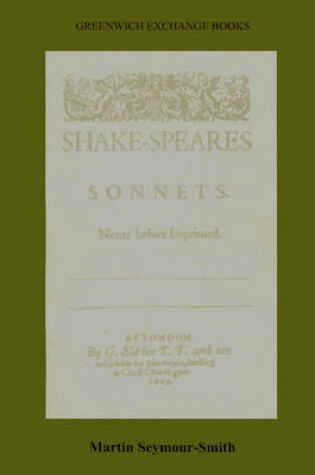 Cover of Student Guide to Shakespeare's Sonnets