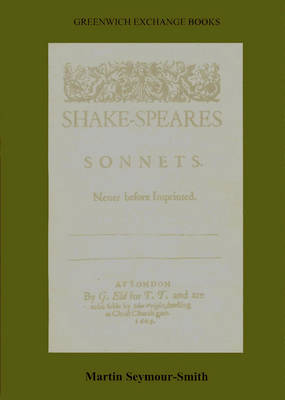 Book cover for Student Guide to Shakespeare's Sonnets