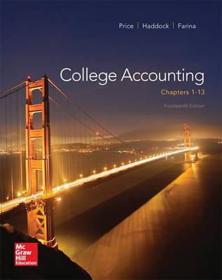 Book cover for College Accounting (Chapters 1-13) with Connect Access Card