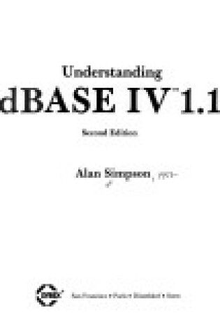 Cover of Understanding dBase IV Version 1.1