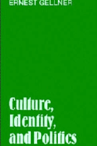 Cover of Culture, Identity, and Politics