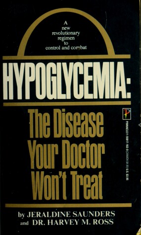 Book cover for Hypoglycemia