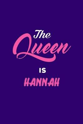 Book cover for The Queen is Hannah