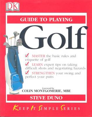 Book cover for Mini KISS Guide to Golf