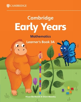 Book cover for Cambridge Early Years Mathematics Learner's Book 3A