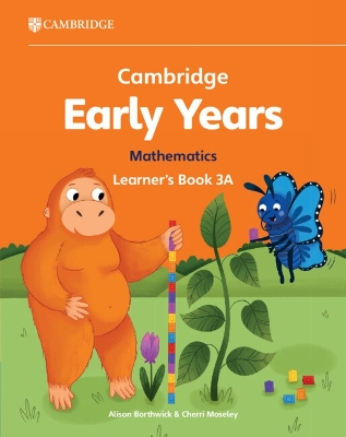 Cover of Cambridge Early Years Mathematics Learner's Book 3A