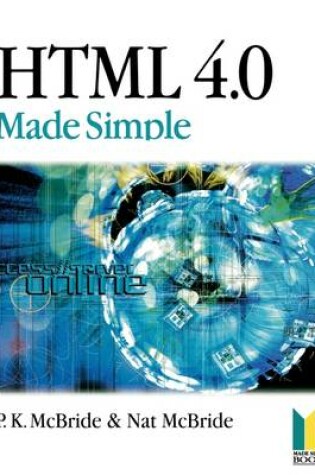 Cover of HTML 4.0 Made Simple