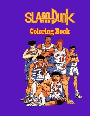 Book cover for Slam Dunk Coloring Book