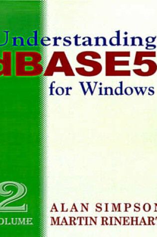 Cover of Understanding dBASE 5 for Windows