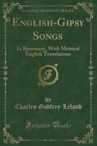 Cover of English-Gipsy Songs