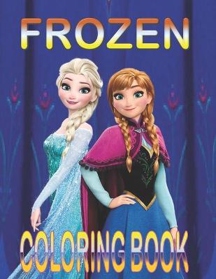 Book cover for FROZEN Coloring Book