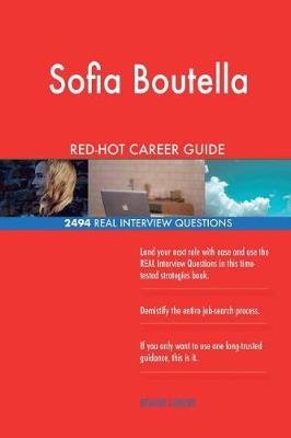 Book cover for Sofia Boutella RED-HOT Career Guide; 2494 REAL Interview Questions