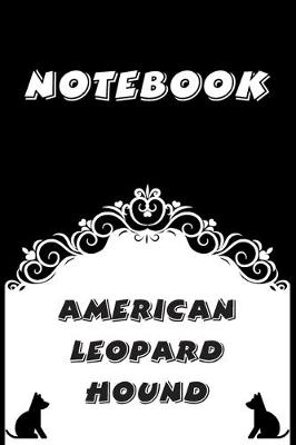 Book cover for American Leopard Hound Notebook