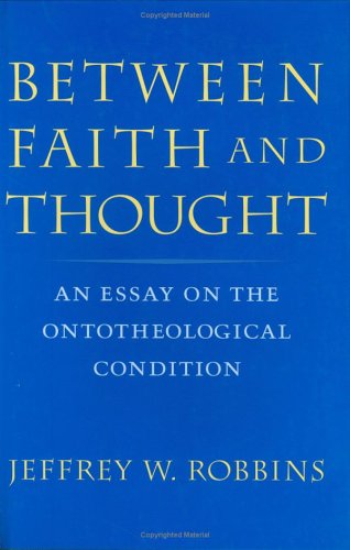 Book cover for Between Faith and Thought