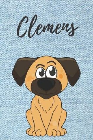 Cover of Personalisiertes Notizbuch - Hunde Clemens