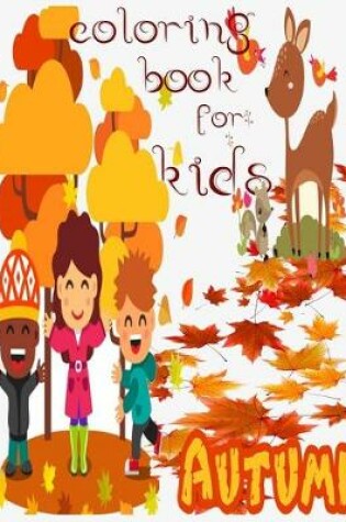 Cover of Autumn Coloring book for kids