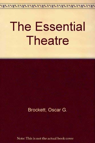 Book cover for The Essential Theatre