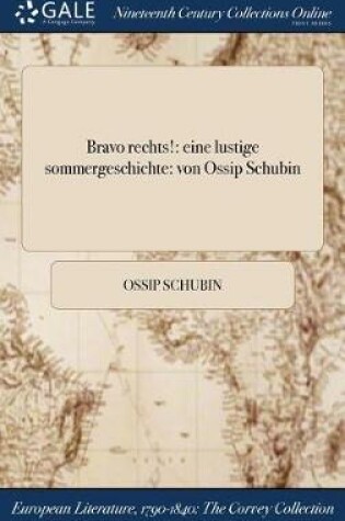 Cover of Bravo Rechts!