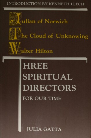 Cover of Three Spiritual Directors for Our Time