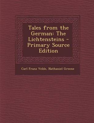 Book cover for Tales from the German