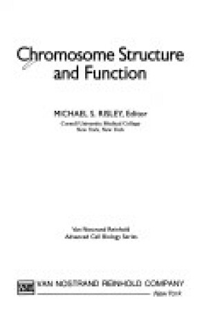 Cover of Chromosome Structure and Function