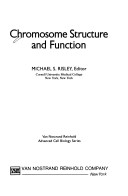 Cover of Chromosome Structure and Function