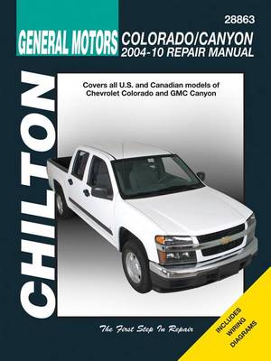 Book cover for Chilton Tcc GM Chevrolet Colorado Canyon 2004-2010