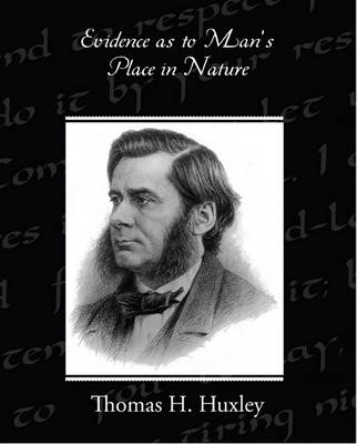 Book cover for Evidence as to Man's Place in Nature