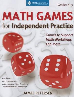 Cover of Math Games for Number and Operations and Algebraic Thinking