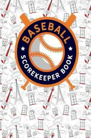 Cover of Baseball Scorekeeper Book