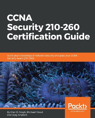 Book cover for CCNA Security 210-260 Certification Guide