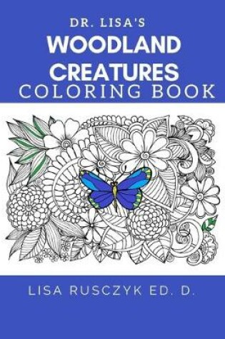 Cover of Adult Coloring Book Woodland Creatures Coloring Book