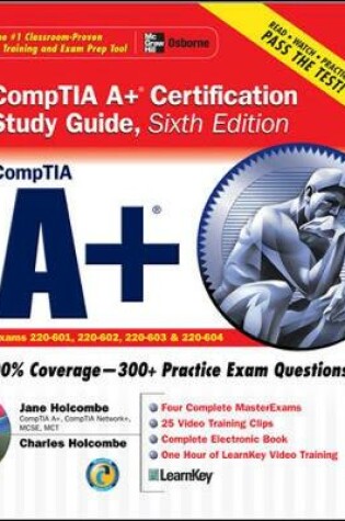 Cover of A+ Certification Study Guide, Sixth Edition