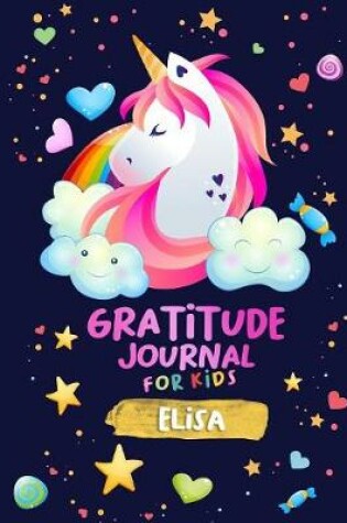 Cover of Gratitude Journal for Kids Elisa