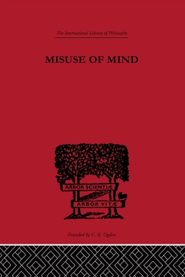 Book cover for Misuse of Mind