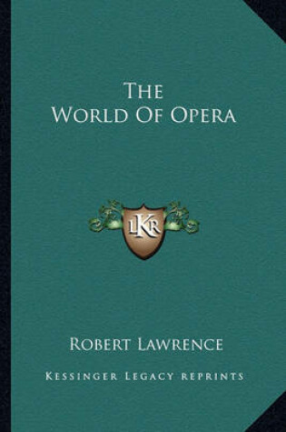 Cover of The World of Opera
