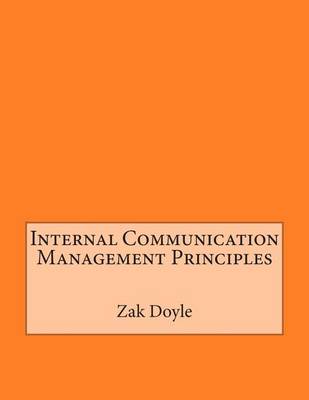 Book cover for Internal Communication Management Principles