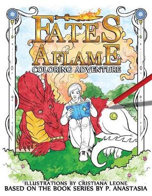 Book cover for Fates Aflame Coloring Adventure