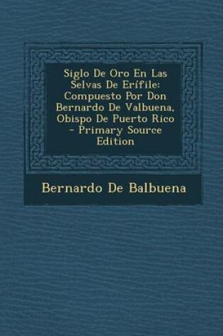 Cover of Siglo de Oro En Las Selvas de Erifile