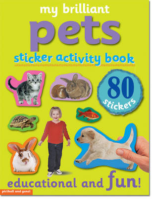 Book cover for My Brilliant Stickers - Pets