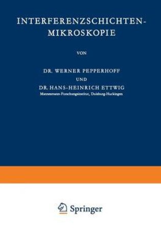 Cover of Interferenzschichten-Mikroskopie