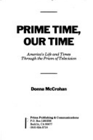 Cover of Prime Time, Our Time