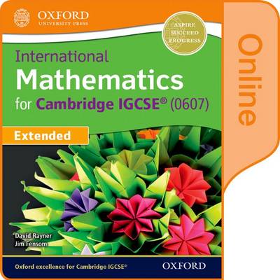 Book cover for International Maths for Cambridge IGCSE®