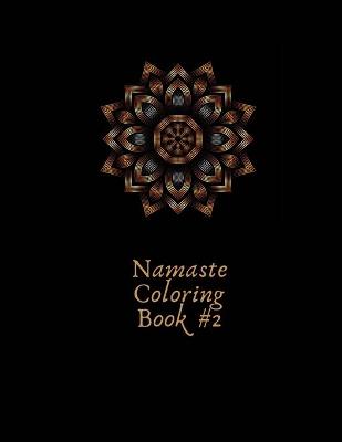 Book cover for Namaste Coloring Book #2