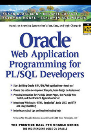 Cover of Oracle Web Application Programming for PL/SQL Developers