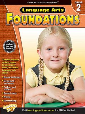 Book cover for Language Arts Foundations, Grade 2