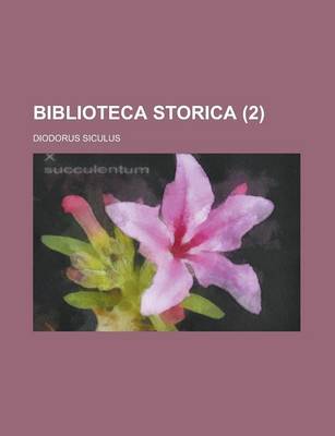 Book cover for Biblioteca Storica (2)